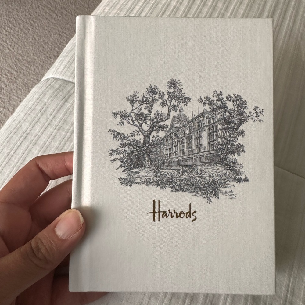 Harrod’s Toile Print Journal/Notebook